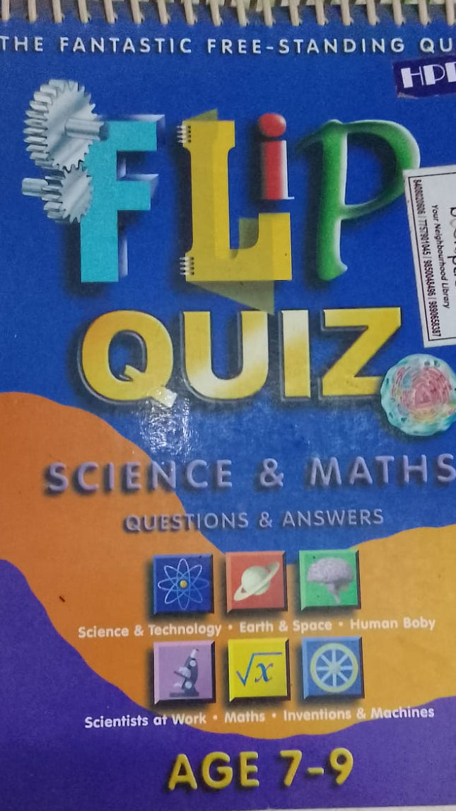 FLIP QUIZ SCIENCE AND MATHS
