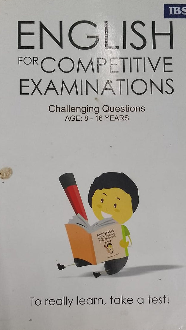 ENGLISH FOR COMPETETIVE EXAMINATIONS