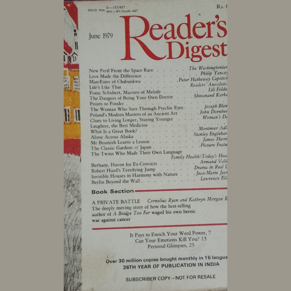 READER'S DIGEST JUNE 1979