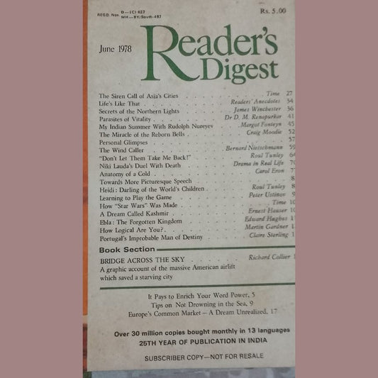 Reader's Digest - June 1978