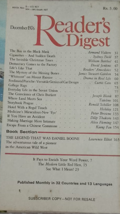 Reader's Digest - December 1976