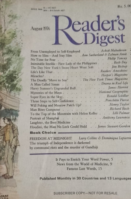 READER'S DIGEST - AUGUST 1976