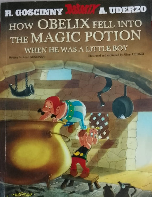 ASTERIX HOW OBLELIX FELL INTO MAGIC POTION