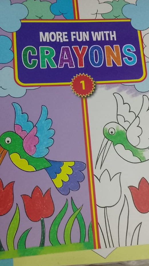 MORE FUN WITH CRAYONS 1