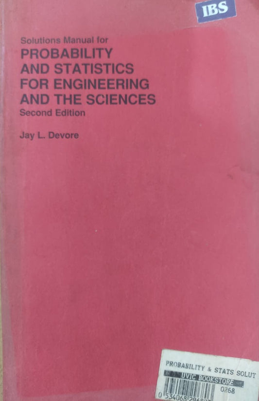Probability and Statistics for Engineering 2nd Edition By Jay Devore