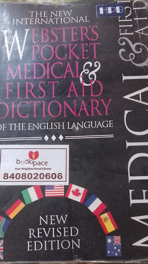 WEBSTERS POCKET MEDICAL FIRST AID DICTIONARY