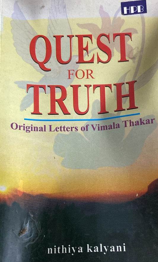 A QUEST FOR TRUTH BY NITHIYA KALYANI