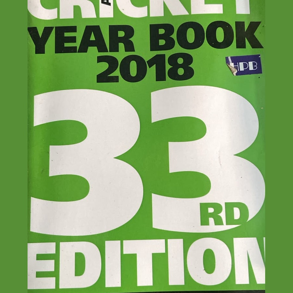 INTERNATIONAL CRICKET YEAR BOOK 2018 33RD EDITION