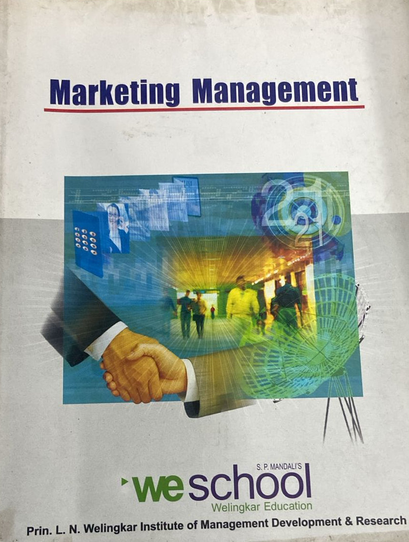 MARKETING MANAGEMENT WE SCHOOL