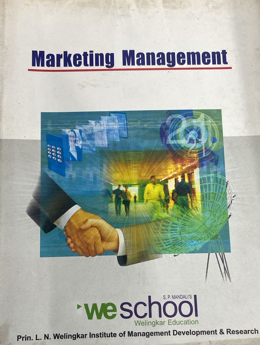 MARKETING MANAGEMENT WE SCHOOL