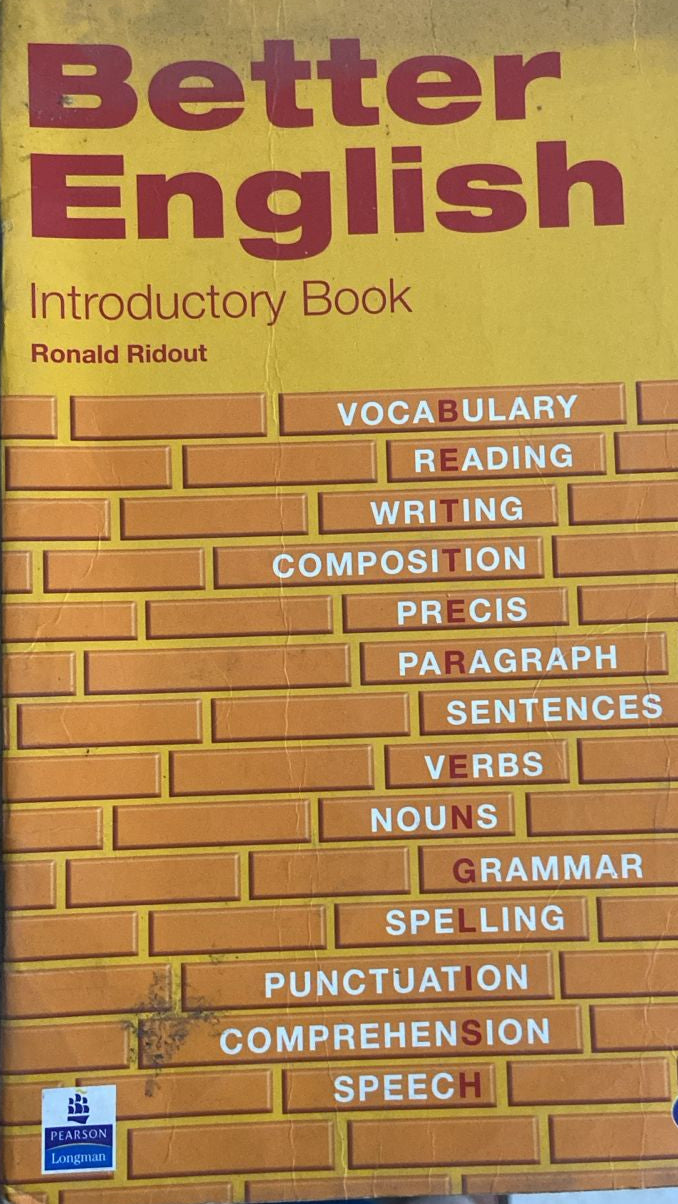 BETTER ENGLISH INTRODUCTORY BOOK