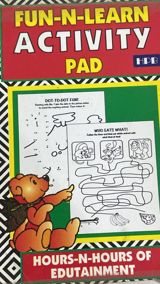 FUN N LEARN ACTIVITY PAD