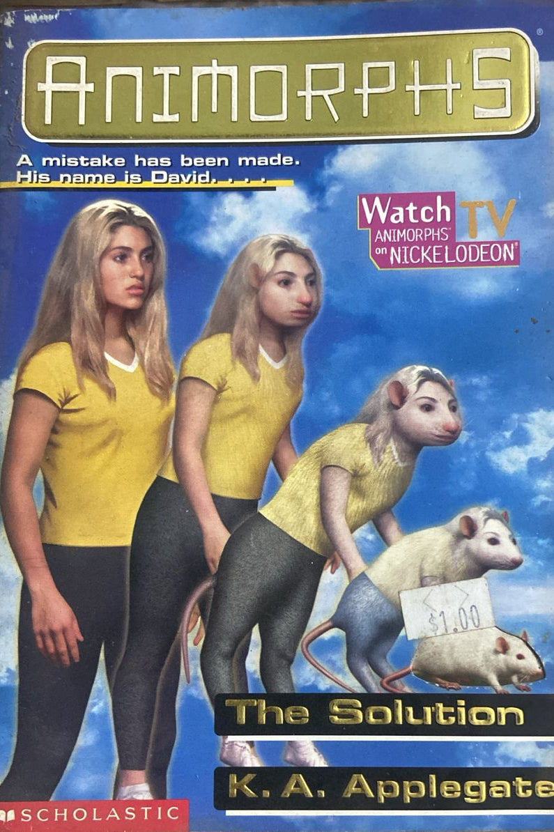ANIMORPHS THE SOLUTION K A APPLEGATE