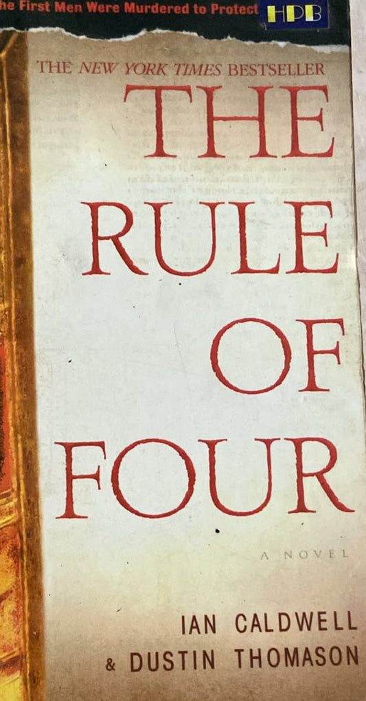 THE RULE OF FOUR BY IAN CLADWELL