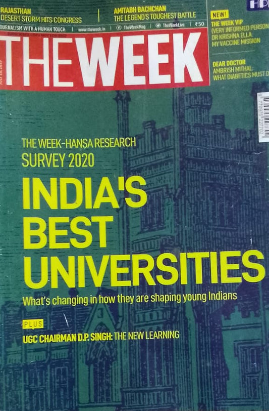 THE WEEK INDIA'S BEST UNIVERSITIES (D)