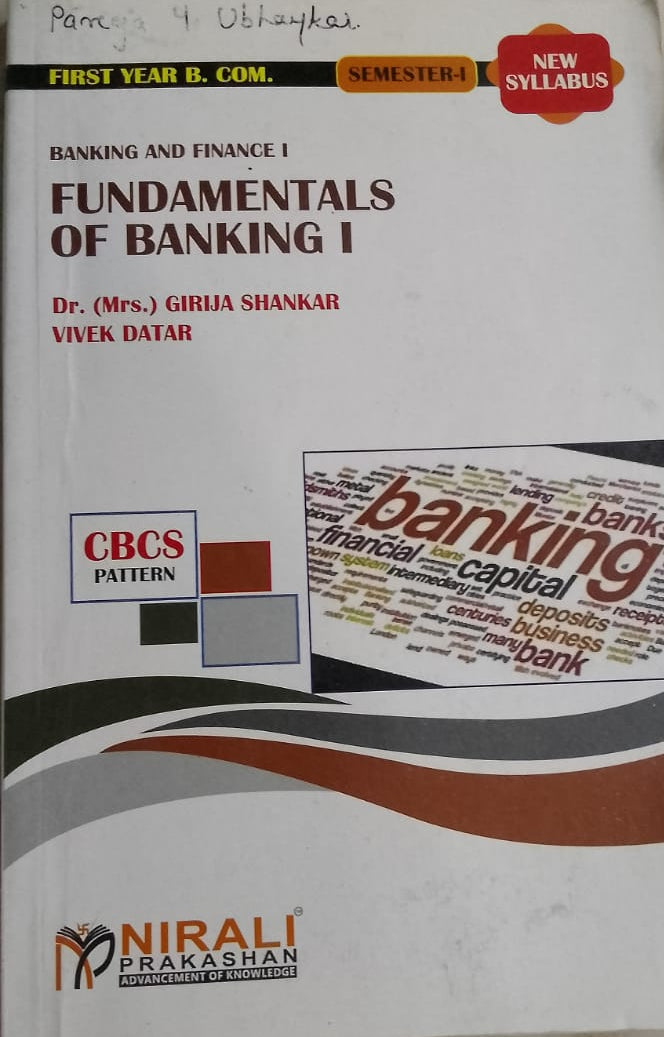 FUNDAMENTALS OF BANKING 1