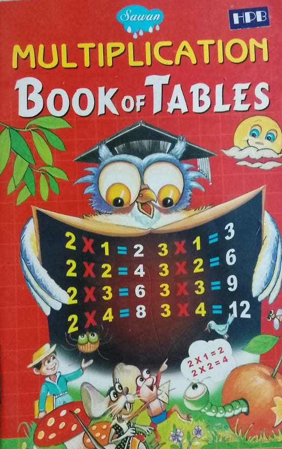 MULTIPLICATION BOOK OF TABLES