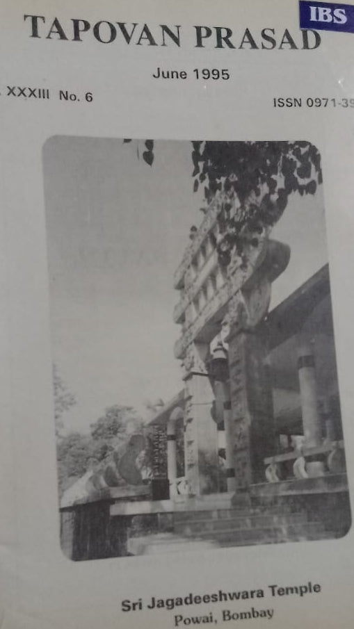 TAPOVAN PRASAD JUNE 1995