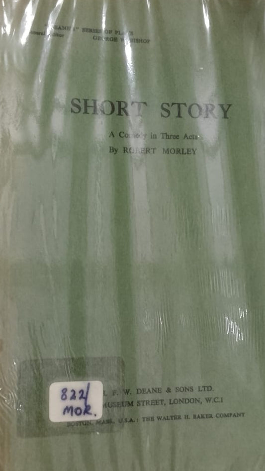 SHORT STORY BY ROBERT MORLEY
