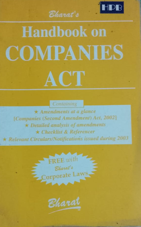 HANDBOOK ON COMPANIES ACT