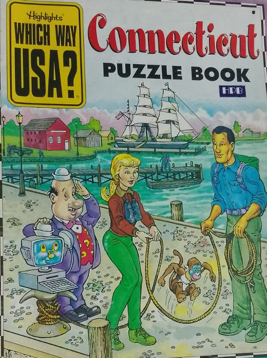 CONNECTICUT PUZZLE BOOK WHICH WAY USA?