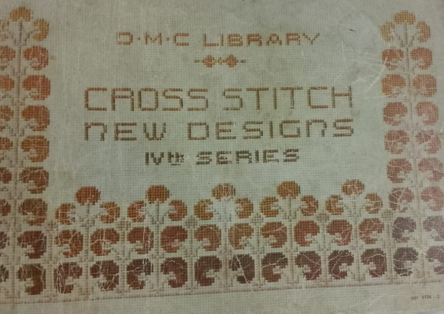 D M C LIBRARY CROSS STITCH NEW DESIGN
