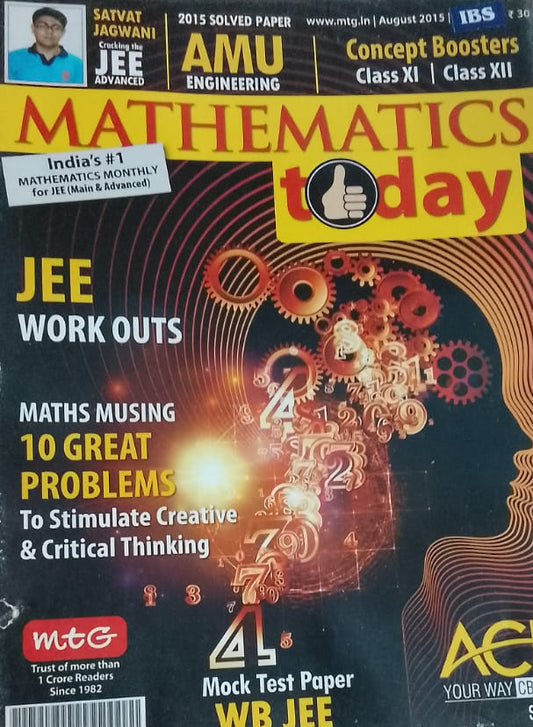 MATHEMATICS TODAY AUGUST 2015