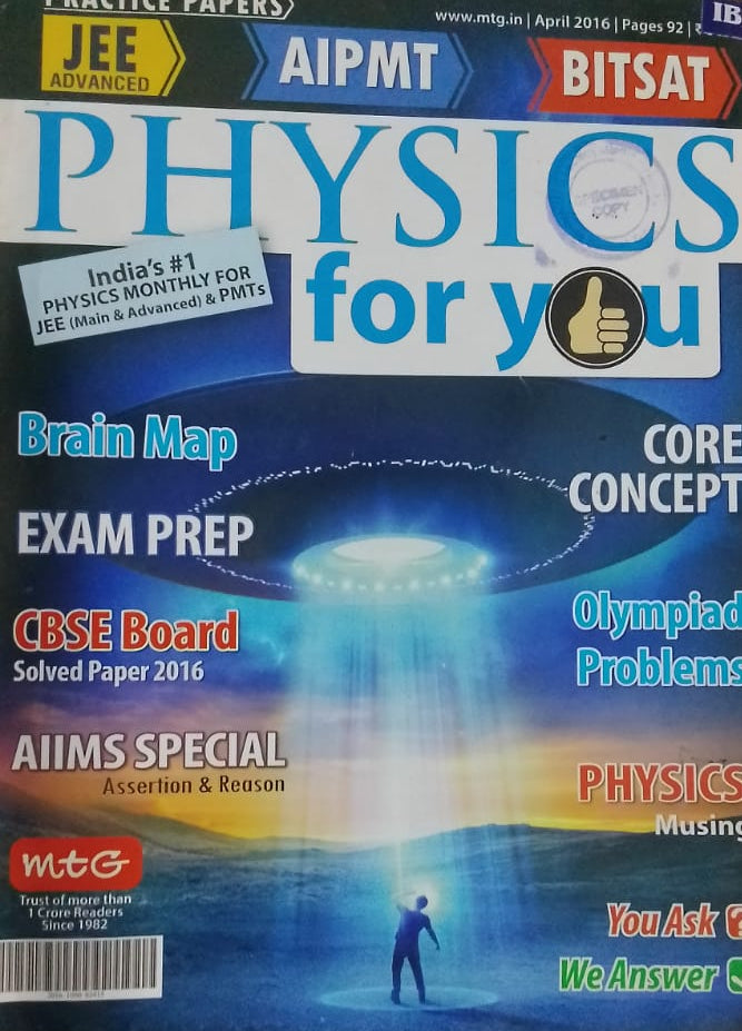 PHYSICS FOR YOU - AUGUST 2016