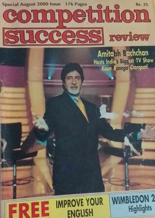 COMPETITION SUCCESS REVIEW AUGUST 2000