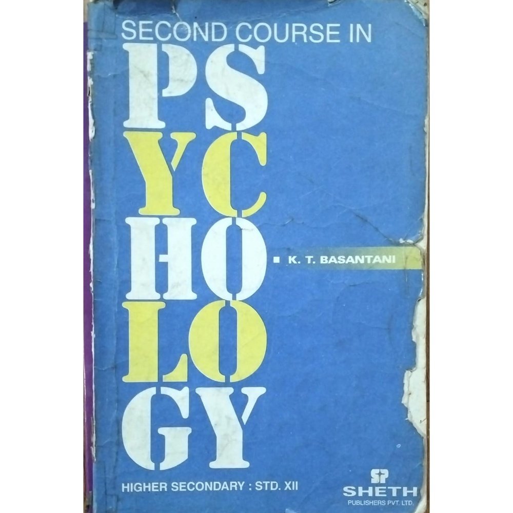 Psychology , Higher Secondary: Std XII BY K T Basantani
