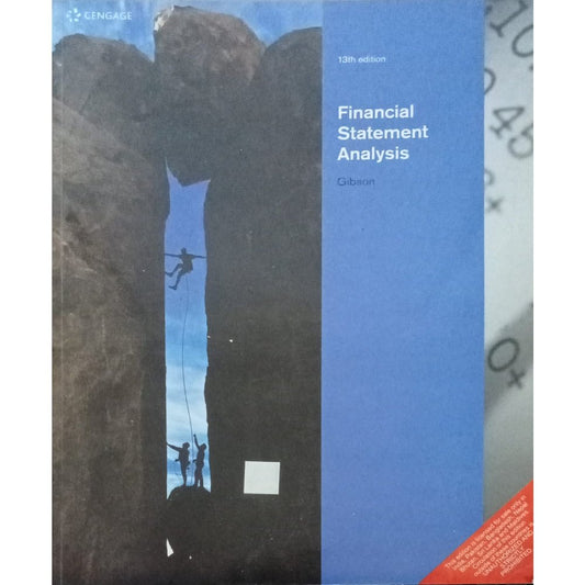 Financial Statement Analysis By Charles H. Gibson