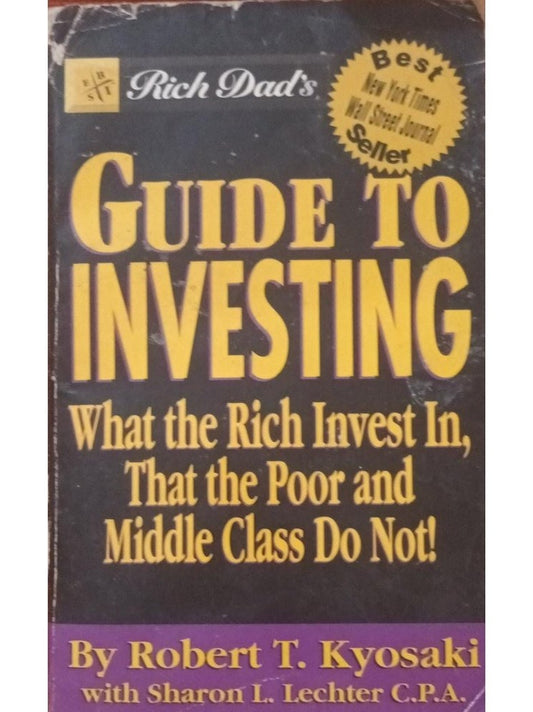 Guide To Investing By Robert T Kiyosaki  Inspire Bookspace Print Books inspire-bookspace.myshopify.com Half Price Books India