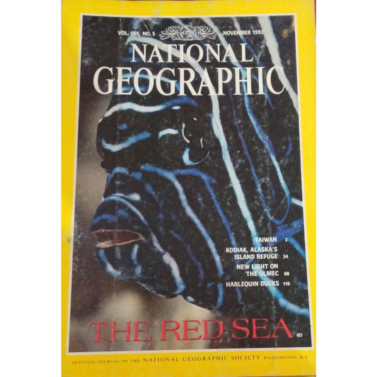 National Geographic November 1993  Half Price Books India Book inspire-bookspace.myshopify.com Half Price Books India