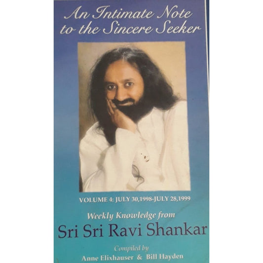 An Intimate Note To The Sincere Seeker by Sri Sri Ravi Shankar  Half Price Books India Books inspire-bookspace.myshopify.com Half Price Books India
