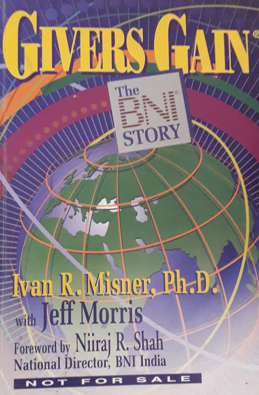 Giver's Gain: The BNI Story by Ivan Misner  Half Price Books India Books inspire-bookspace.myshopify.com Half Price Books India