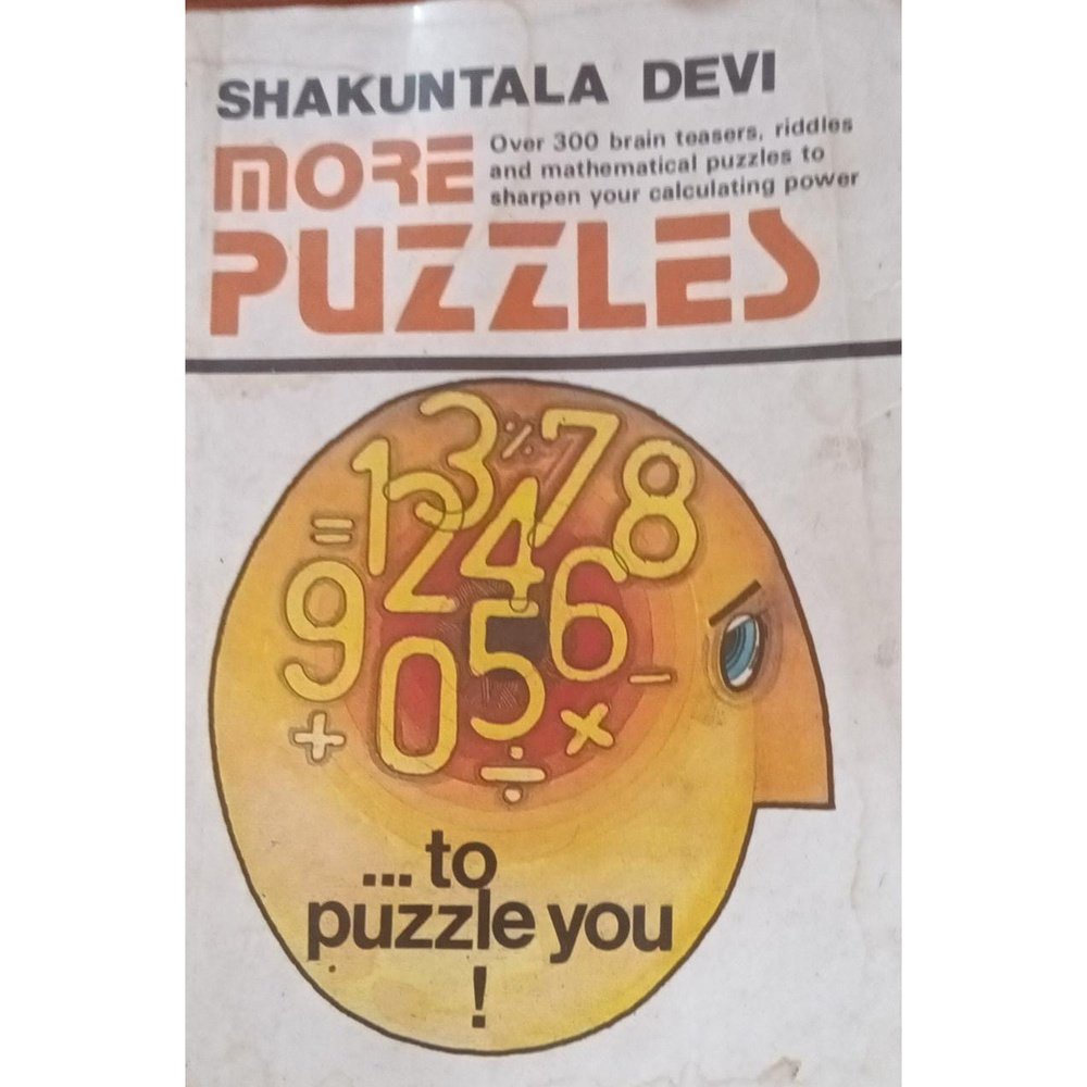 More Puzzles By Shakuntala Devi  Inspire Bookspace Print Books inspire-bookspace.myshopify.com Half Price Books India