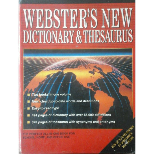 Webster's Dictionary &amp; Thesaurus  Half Price Books India Books inspire-bookspace.myshopify.com Half Price Books India