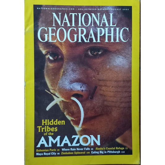National Geographic August 2003