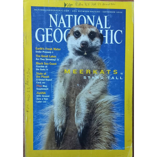 National Geographic September 2002