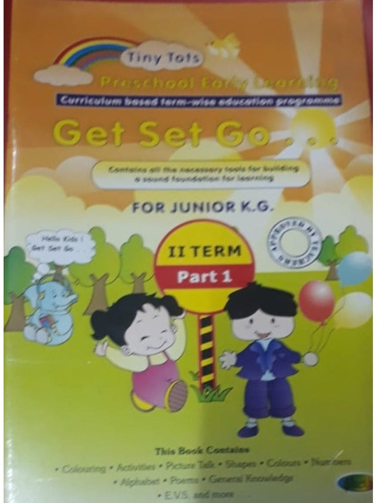Tiny Tots - Get Set Go Jr KG II term part 1  Half Price Books India Books inspire-bookspace.myshopify.com Half Price Books India