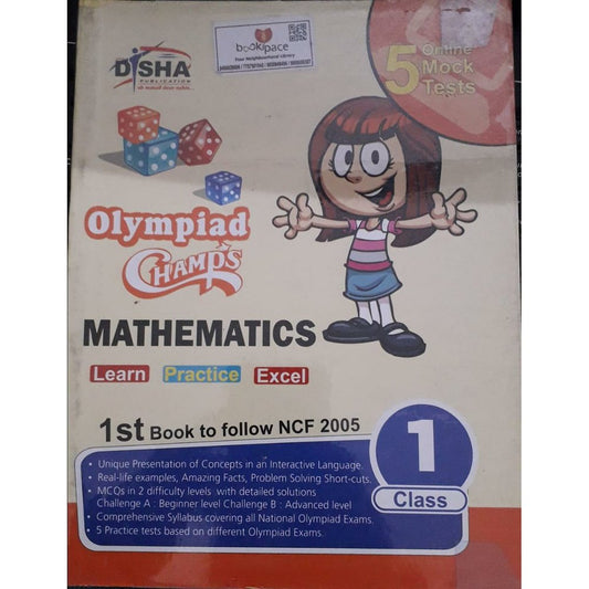 Olympiad Champs Mathematics class 1st  Half Price Books India Books inspire-bookspace.myshopify.com Half Price Books India
