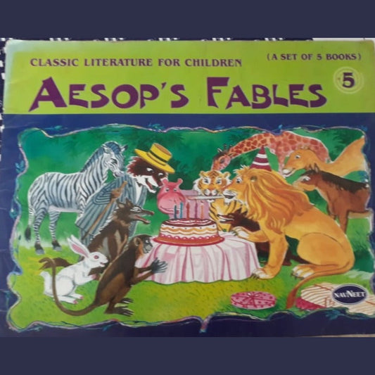 Aesop's Fables - Classic Literature for children (A set of 5 books) - 5  Half Price Books India Books inspire-bookspace.myshopify.com Half Price Books India