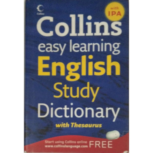 Collins Easy Learning English Study Dictionary  Half Price Books India Print Books inspire-bookspace.myshopify.com Half Price Books India