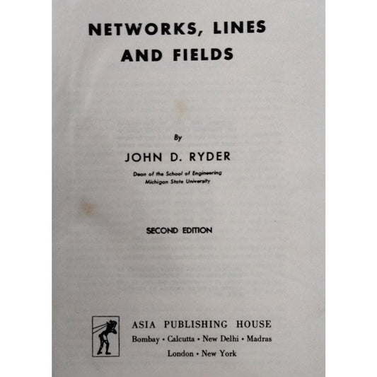 Networks , Lines And Fields By John D Ryder  Half Price Books India Print Books inspire-bookspace.myshopify.com Half Price Books India