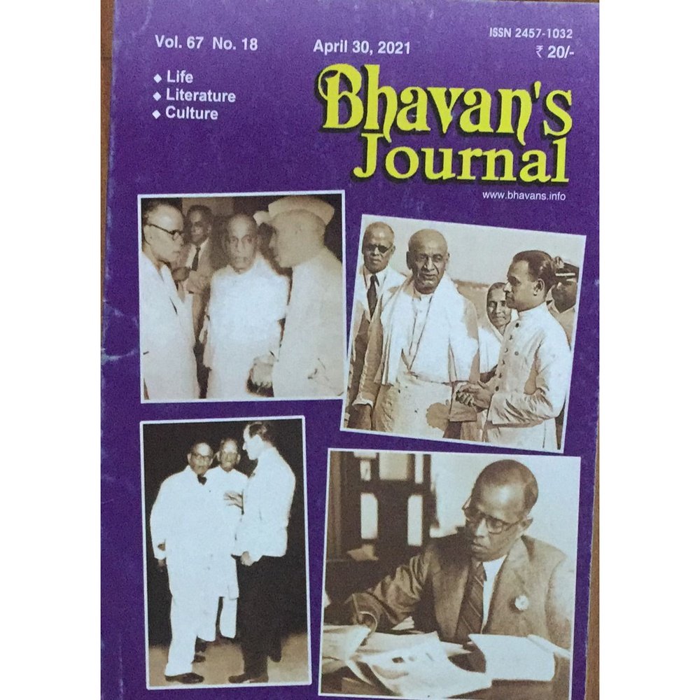 Bhavan's Journal April 30 , 2021
