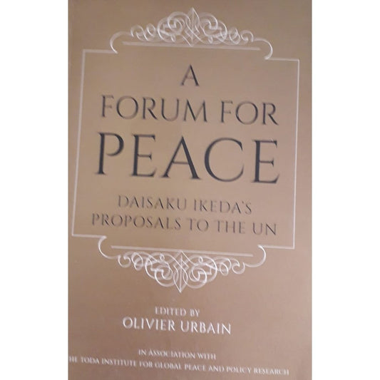 A Forum For Peace by Olivier Urbain  Half Price Books India Books inspire-bookspace.myshopify.com Half Price Books India