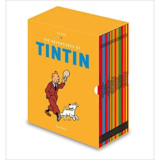 Tintin Paperback Boxed Set 23 titles by Herg&eacute;  Half Price Books India Books inspire-bookspace.myshopify.com Half Price Books India