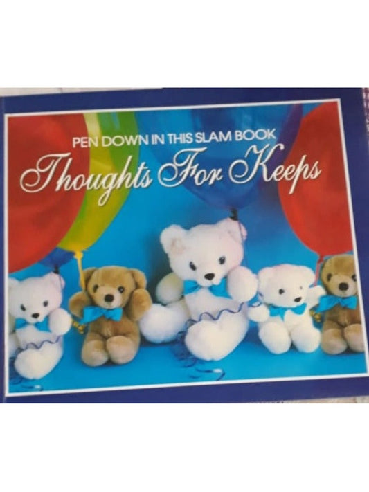 Pen Down SLam Book Thoughts for keeps - First 3 pages used  Half Price Books India Books inspire-bookspace.myshopify.com Half Price Books India