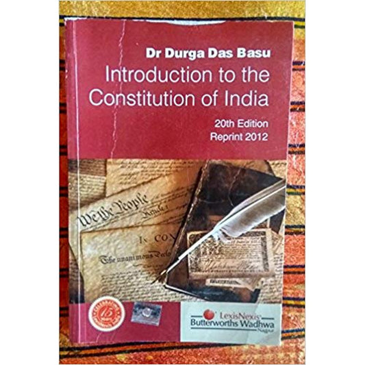 INTRODUCTION TO THE CONSTITUTION OF INDIA by Dr. Durga Das Basu  Half Price Books India Books inspire-bookspace.myshopify.com Half Price Books India
