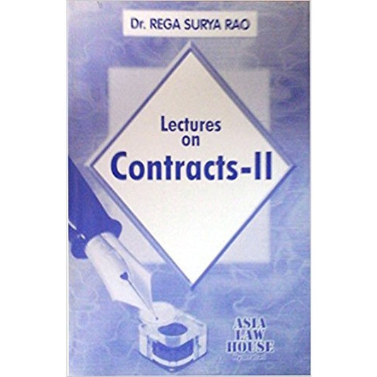 Lectures on Contracts - II by Dr. Rega Surya Rao  Half Price Books India Books inspire-bookspace.myshopify.com Half Price Books India